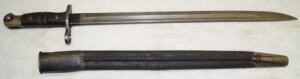 P1913 bayonet with scabbard.