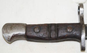 P1913 bayonet with scabbard.