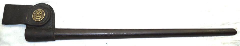 M1873 Triform socket bayonet SCABBARD ONLY with frog.