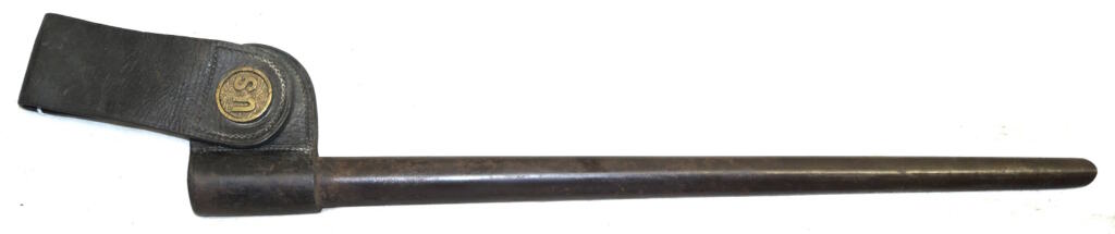 M1873 Triform socket bayonet SCABBARD ONLY with frog.