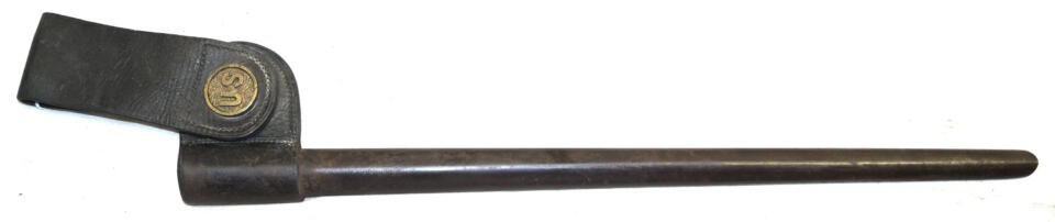 M1873 Triform socket bayonet SCABBARD ONLY with frog.
