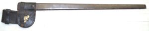 M1873 Triform socket bayonet SCABBARD ONLY with frog.
