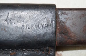M1873 Triform socket bayonet SCABBARD ONLY with frog.