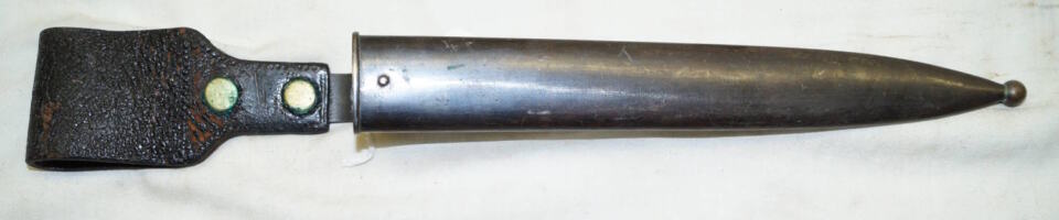M1895 Krag Cadet SCABBARD ONLY with HOFFMANS BELT ATTACHMENT