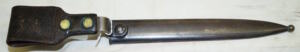 M1895 Krag Cadet SCABBARD ONLY with HOFFMANS BELT ATTACHMENT