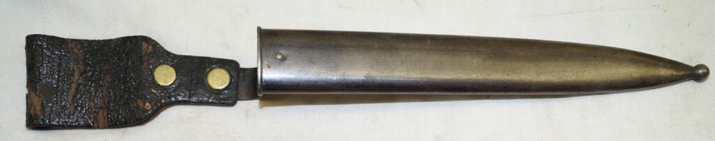 M1895 Krag Cadet SCABBARD ONLY with HOFFMANS BELT ATTACHMENT