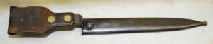 M1895 Krag Cadet SCABBARD ONLY with HOFFMANS BELT ATTACHMENT