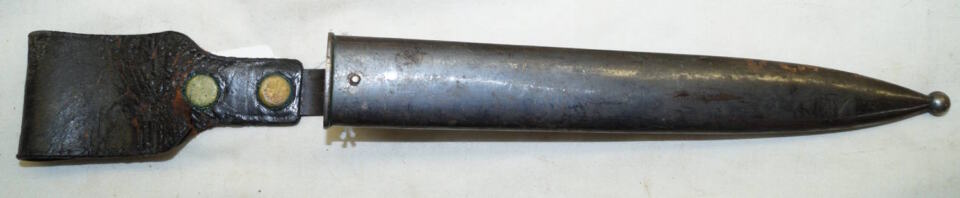 M1895 Krag Cadet SCABBARD ONLY with HOFFMANS BELT ATTACHMENT w/tear