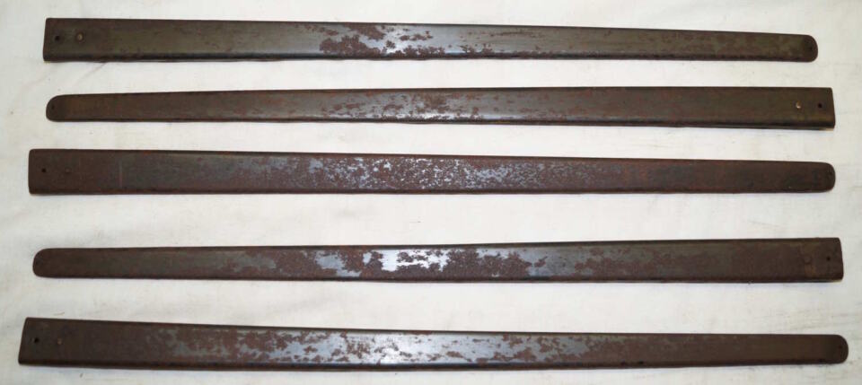 lot of 5 M1873 scabbard bodies with no frog clips.
