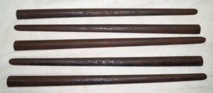 lot of 5 M1873 scabbard bodies with no frog clips.