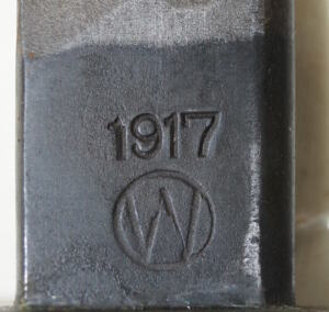 M1917 bayonet with scabbard.