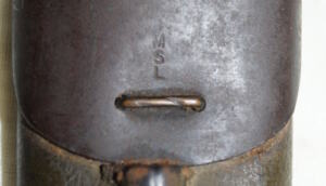 M1917 bayonet with scabbard.