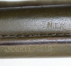 M1917 bayonet with scabbard.