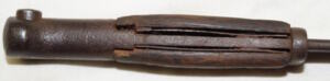 S14mS SAWBACK bayonet with scabbard.