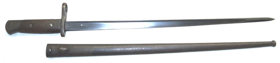 M1916 Gendarmerie bayonet with scabbard.
