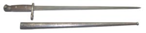 M1916 Gendarmerie bayonet with scabbard.