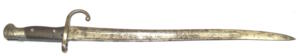 M1904 Yataghan bayonet.