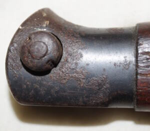 M1917 bayonet with scabbard.