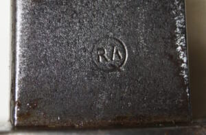 M1879 Rolling Block bayonet with scabbard.
