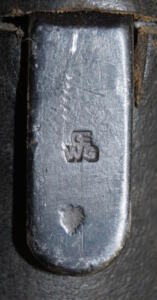Austrian M1895 Steyr bayonet with scabbard and frog.