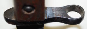 Austrian M1895 Steyr bayonet with scabbard and frog.
