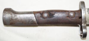 FN 1924/49 bayonet with scabbard.