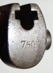 FN 1924/49 bayonet with scabbard.