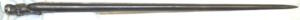 M1871 Rolling Block triform socket bayonet with scabbard.
