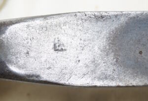 M1871 Rolling Block triform socket bayonet with scabbard.