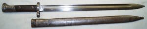 VZ23 long bayonet with Persian M1929 scabbard.