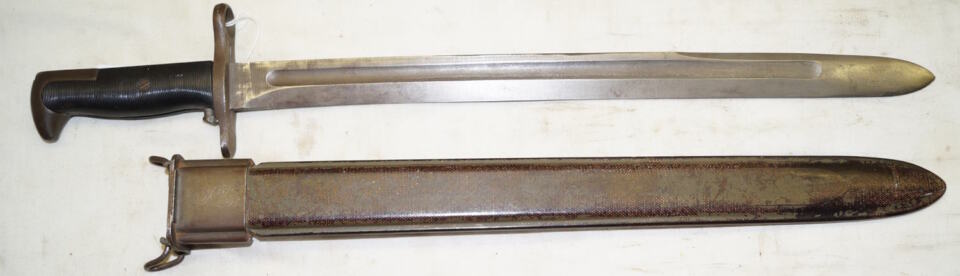 M1905 bayonet with DETROIT GASKET M3 scabbard.