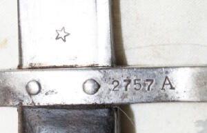 Y:1903/14 bayonet Star marked ricasso BREDA