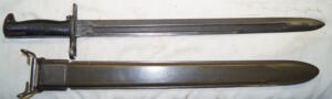 M1905 bayonet with M3 scabbard.