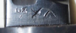 No.5 Jungle Carbine bayonet with scabbard.