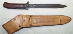 VZ58 bayonet with scabbard