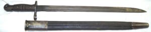 P1913 bayonet with scabbard.
