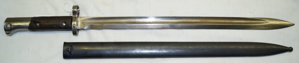 M1929 bayonet with scabbard.