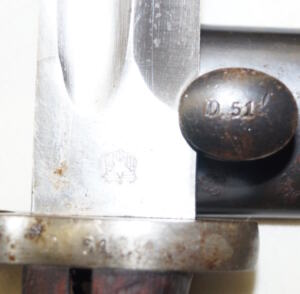 M1935 bayonet with matching scabbard OEWG