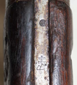 VZ24 bayonet with scabbard and frog.