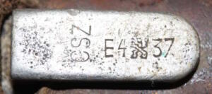 VZ24 bayonet with scabbard and frog.