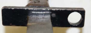 T30 bayonet with scabbard.
