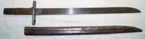 T30 bayonet with scabbard.