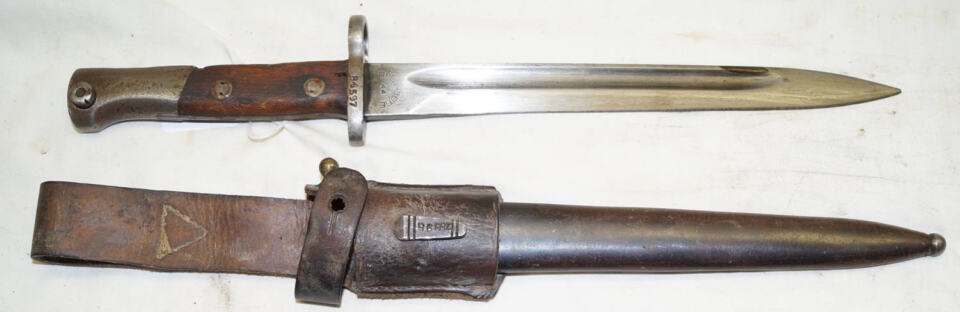 M1948 bayonet with scabbard and frog