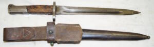 M1948 bayonet with scabbard and frog