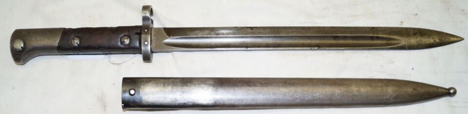 VZ24 bayonet with scabbard.