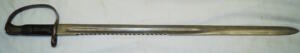 P1879 Artillery Sawback Sword bayonet