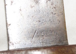 P1879 Artillery Sawback Sword bayonet
