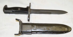ROK M5 bayonet with scabbard.