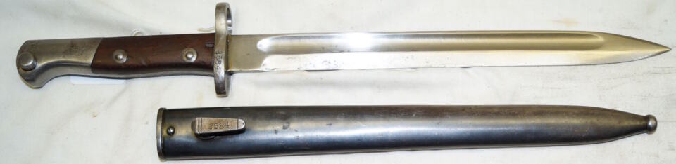 M1908 bayonet with MATCHING scabbard.