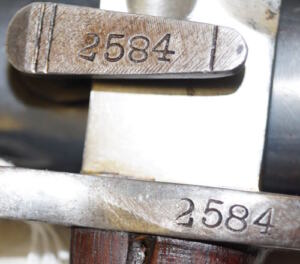 M1908 bayonet with MATCHING scabbard.
